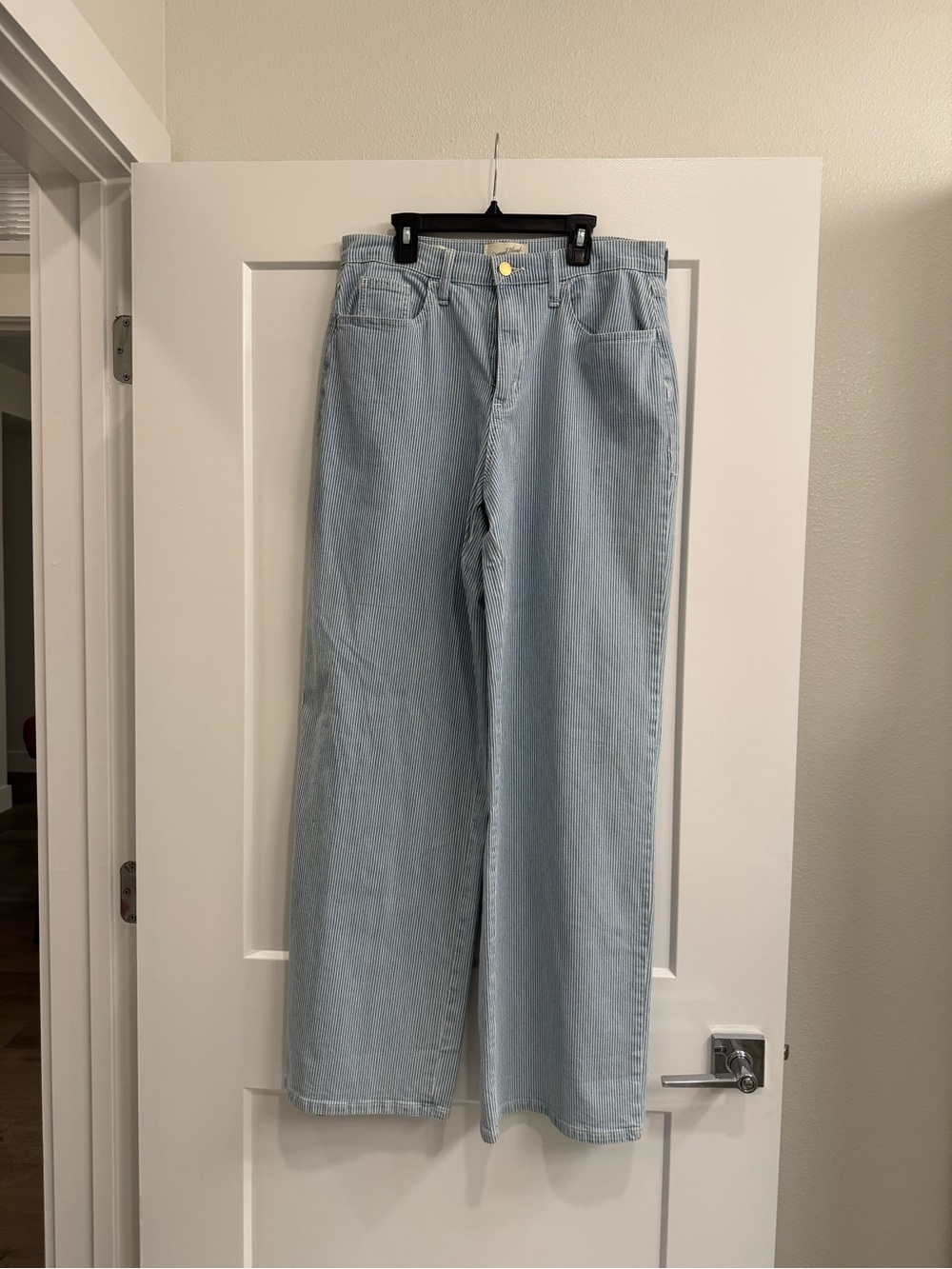 Target Light Blue High-Rise Wide Leg Jeans